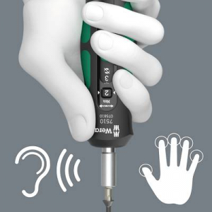 Wera  7515/7 Kraftform Safe-Torque Speed Bicycle 1 (05075850001) Bit k&eacute;szlet 7 r&eacute;szes TORX, Belső hatlap Bit tart&oacute; csavarh&uacute;z&oacute;val