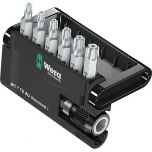 Wera Edzett, ötvözött szerszámacél 7 részes Torx BIT készlet  8067-6 TORX® BO /Z TORX BO (05056158001)