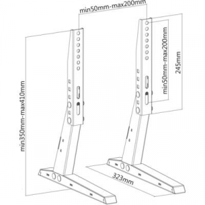My Wall  (HP 35 L) TV talp &Aacute;ll&iacute;that&oacute; magass&aacute;g&uacute; 33,0 cm (13) - 94,0 cm (37) Padl&oacute;&aacute;llv&aacute;ny, &Aacute;ll&iacute;that&oacute; magass&aacute;g&uacute;