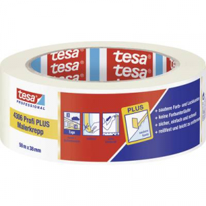 Tesa  PREMIUM (04306-00045-02) Krepp szalag krepp&reg; B&eacute;zs (H x Sz) 50 m x 38 mm 1 db