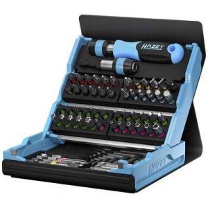 Hazet  SmartCase (2200SC-1) Bit k&eacute;szlet 69 r&eacute;szes Belső hatlap, Egyeneshorny&uacute;, Kereszthorny&uacute; Phillips, Kereszthorny&uacute; Pozidriv, T profil