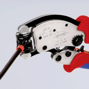 KNIPEX  Twistor&reg; T Crimpzange mit Trapezcrimp (97 53 19) Krimpelőfog&oacute;