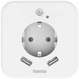 Hama  (00223498) LED-es &eacute;jszakai f&eacute;ny mozg&aacute;s&eacute;rz&eacute;kelővel LED Nappalif&eacute;ny feh&eacute;r Feh&eacute;r