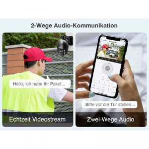 INSTAR  IN-9420 (14091) LAN, WLAN IP Megfigyelő kamera 2560 x 1440 pixel