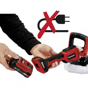 Einhell Power X-Change TE-VC 18 Li + CE-CP 18/180 akkus k&eacute;zi porsz&iacute;v&oacute; akkus pol&iacute;roz&oacute;val, akkumul&aacute;tor n&eacute;lk&uuml;l