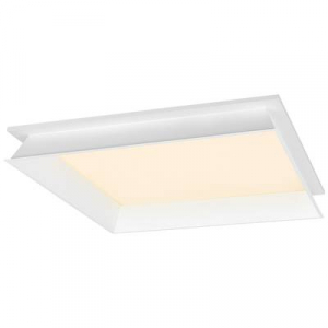 SLV  (1007499) Panel V 625 LED-es mennyezeti l&aacute;mpa LED Fixen be&eacute;p&iacute;tett LED-es 34 W Feh&eacute;r