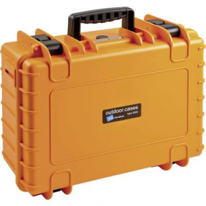 B & W  Outdoor bőr&ouml;nd outdoor.cases Typ 5000 22.2 l (Sz x Ma x M&eacute;) 470 x 365 x 190 mm Narancs (5000/O/SI)