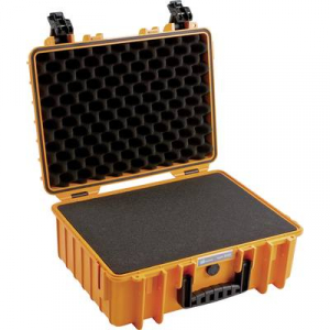 B & W  Outdoor bőr&ouml;nd outdoor.cases Typ 5000 22.2 l (Sz x Ma x M&eacute;) 470 x 365 x 190 mm Narancs (5000/O/SI)