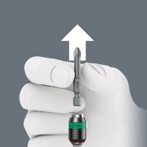 Wera  Kompakt 400 (05057470001) Bit készlet 15 részes 1/4 (6.3 mm) Tartó funkció, Gyorscsere tokmány