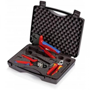 KNIPEX  -Werk (97 91 03) Villanyszerelő Szersz&aacute;mos hordt&aacute;ska, tartalommal (H x Sz x Ma) 345 x 345 x 80 mm