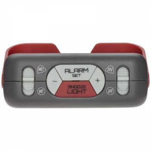 TFA Dostmann  (60.2031.10) Kvarc &Eacute;bresztő&oacute;ra Sz&uuml;rke Riaszt&aacute;si idők 1 Rezgő riaszt&aacute;s, Extra hangos &eacute;bresztőhang