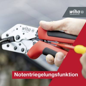 Wiha  MC4 (45796) Krimpelőfogó 1 db Photovoltaikus összekötő, Napelemes dugós csatlakozó 2.5 - 6 mm2