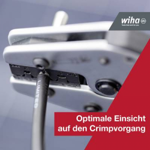 Wiha  MC4 (45796) Krimpelőfogó 1 db Photovoltaikus összekötő, Napelemes dugós csatlakozó 2.5 - 6 mm2