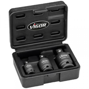 Vigor  (V5505N) Erő dug&oacute;kulcs bet&eacute;t k&eacute;szlet Meghajt&aacute;s (csavarh&uacute;z&oacute;) 1/2 (12,5 mm), 1/4 (6,3 mm), 3/8 (10 mm) Elhajt&aacute;s 1/2 (12.5 mm), 1/4 (6.3 mm), 3/8