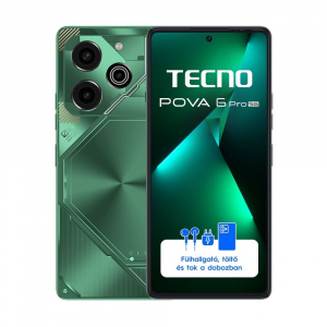 Tecno Pova 6 Pro 5G 12/256GB Dual-Sim mobiltelefon zöld (10054500)