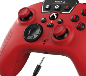 Turtle Beach REACT-R vezetékes Xbox kontroller piros (TBS-0734-05)