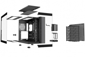 Be quiet! LIGHT BASE 900 DX táp nélküli ablakos ház fekete (BGW69)