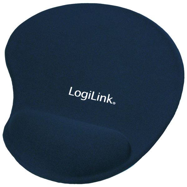 LogiLink ID0027B zselés csuklótámaszos kék egérpad