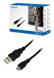 LogiLink CU0034 USB 2.0 / USB Micro kábel