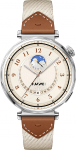 Huawei Watch GT 5 41mm okosóra barna szövött szíjjal (55020DJR)