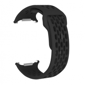 Cellect Samsung Galaxy Watch Ultra 24mm lyukacsos szilikon &oacute;rasz&iacute;j feket (CEL-STRAPPWATCH7U-BK)