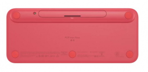 Logitech POP Icon vezeték nélküli US International (Qwerty) billentyűzet rózsaszín-piszkosfehér (920-013073)