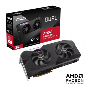 ASUS Radeon RX 7900 XTX 24GB Dual OC Edition videokártya (90YV0IG2-M0NA00)