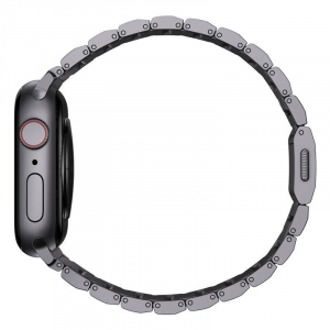 Nomad Apple Watch Ultra (49mm)8/7(45mm)/6/SE/5/4(44mm)/3/2/1(42mm) alumínium szíj asztroszürke (NM01327585)