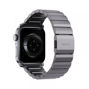 Nomad Apple Watch Ultra (49mm)8/7(45mm)/6/SE/5/4(44mm)/3/2/1(42mm) alumínium szíj asztroszürke (NM01327585)