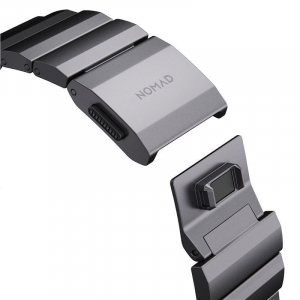 Nomad Apple Watch Ultra (49mm)8/7(45mm)/6/SE/5/4(44mm)/3/2/1(42mm) alumínium szíj asztroszürke (NM01327585)