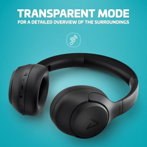 LAMAX NoiseComfort2 ANC vezeték nélküli fejhallgató fekete (LXOHMNCANC2BA)