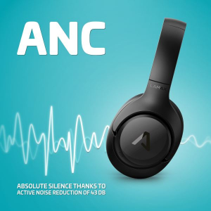 LAMAX NoiseComfort2 ANC vezeték nélküli fejhallgató fekete (LXOHMNCANC2BA)