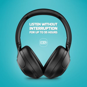 LAMAX NoiseComfort2 ANC vezeték nélküli fejhallgató fekete (LXOHMNCANC2BA)