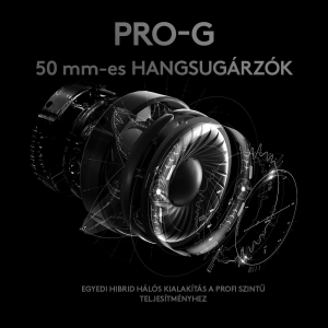 Logitech PRO X Gaming headset + állvány (991-000358)