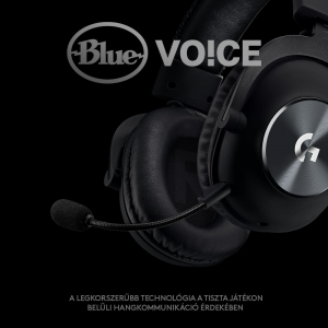 Logitech PRO X Gaming headset + állvány (991-000358)