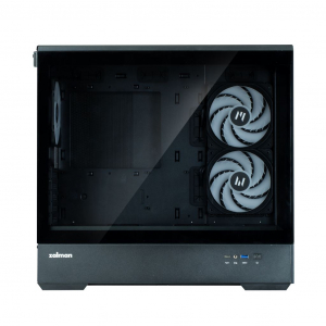 Zalman P30 BLACK V2 táp nélküli ablakos mATX ház fekete