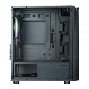 Zalman T4 Plus táp nélküli ablakos mATX ház fekete