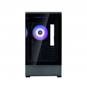 Zalman P30 BLACK V2 táp nélküli ablakos mATX ház fekete