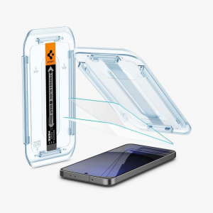 Spigen EZ Fit GLAS.tR Slim Samsung Galaxy S24 FE edzett &uuml;veg kijelzőv&eacute;dő 2db (AGL08729)