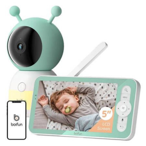 Boifun 6T bébiőr kamerával, monitorral
