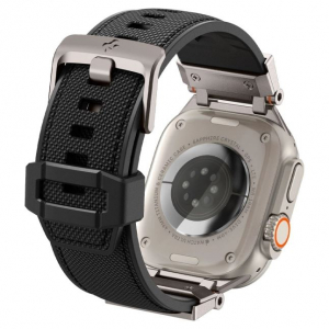 Spigen Dura Pro Armor Apple Watch 49/45/44/42mm sz&iacute;j fekete (AMP06065)