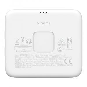 Xiaomi Mi Temperature and Humidity Monitor 3 hőmérséklet és páratartalom mérő (BHR9041GL)