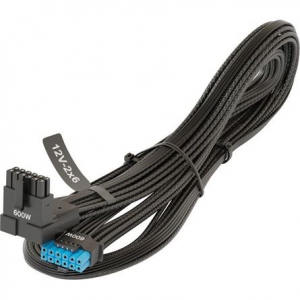 Seasonic 12pin PCIe -> Power 16pin PCIe 12VHPWR F/F tápkábel 0.7m fekete (WA2V16161BW)