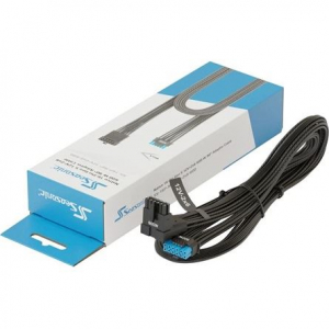 Seasonic 12pin PCIe -> Power 16pin PCIe 12VHPWR F/F tápkábel 0.7m fekete (WA2V16161BW)