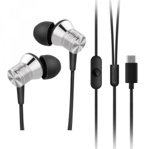 1MORE E1009 Piston Fit USB-C f&uuml;lhallgat&oacute; ez&uuml;st sz&iacute;nű (E1009-Type-C-Silver)