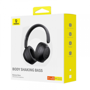 Baseus Bass 30 Max Bluetooth fejhallgat&oacute; fekete (A00070700121-00)