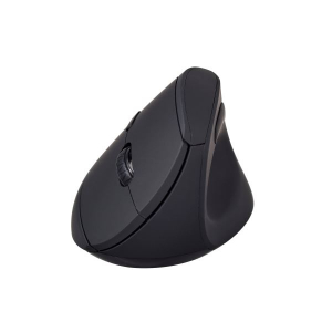 V7 ergonomikus vezeték nélküli Bluetooth hanyattegér fekete (MW500BT)