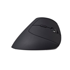 V7 ergonomikus vezeték nélküli Bluetooth hanyattegér fekete (MW500BT)