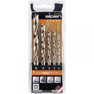 Alpen  (0063300005100) Fa spir&aacute;l f&uacute;r&oacute; k&eacute;szlet 5 r&eacute;szes 4 mm, 5 mm, 6 mm, 8 mm, 10 mm 1 db