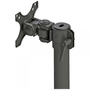 Newstar  (FPMA-D960DVBLACKPLUS) 2 r&eacute;szes Monitor asztali tart&oacute; 43,2 cm (17) - 124,5 cm (49) Csukl&oacute;val mozgathat&oacute;, Forgathat&oacute;, D&ouml;nthető Fekete